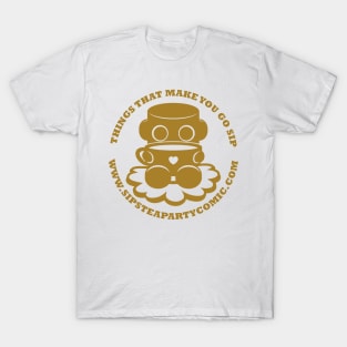 Things That Make You Go Sip (Gold O'BOT) T-Shirt